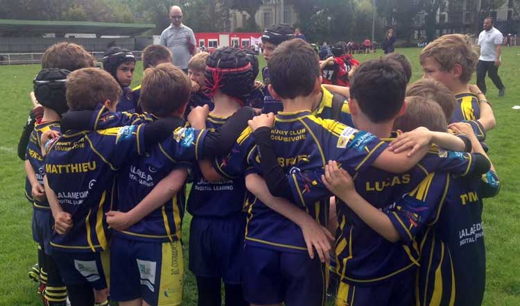 U8 au tournoi des petits crampons à Clichy